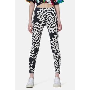 Gorman Black and White Patterned Leggings